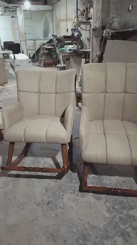 Premium Upholstered Relaxing Armchair / Aram Kursi